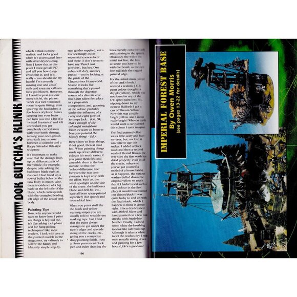 Citadel Journal #32 (1999) Warhammer Blood Bowl Nurgle WH40K Imperial Armour - Picture 9 of 10